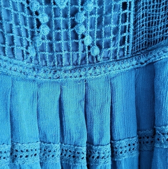 Free People Emily Lace Front Panel Swing Dress Size XS - Picture 6 of 14